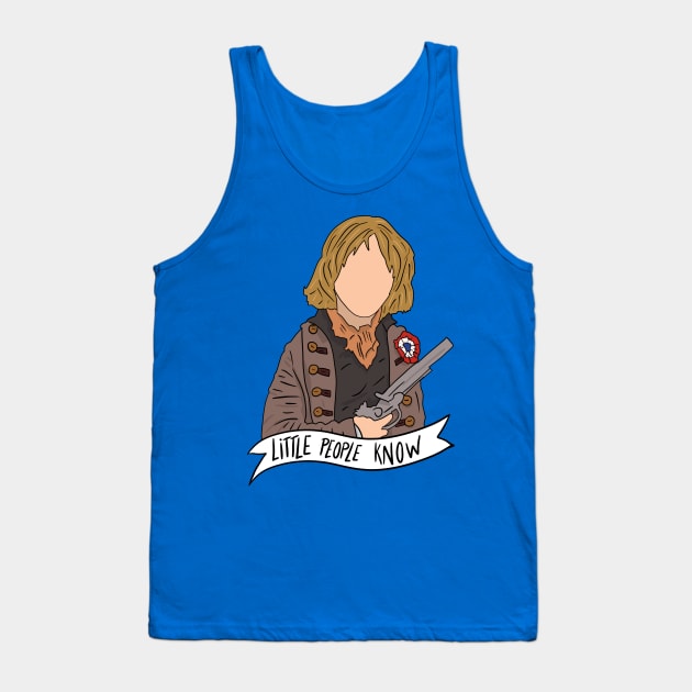 Gavroche - Little People Know Tank Top by byebyesally